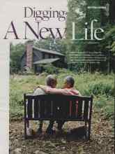 Better Homes & Gardens February 2006 Magazine Article: Digging A New Life