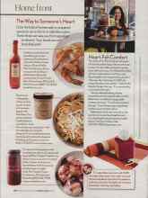 Better Homes & Gardens February 2006 Magazine Article: The Way to Someone's Heart