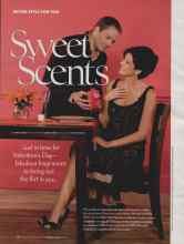 Better Homes & Gardens February 2006 Magazine Article: Sweet Scents