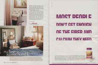 Better Homes & Gardens February 2006 Magazine Article: Page 128