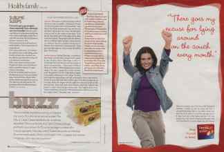 Better Homes & Gardens February 2006 Magazine Article: Page 186