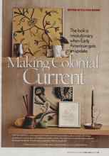 Better Homes & Gardens March 2006 Magazine Article: Making Colonial Current