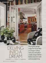 Better Homes & Gardens March 2006 Magazine Article: DELVING INTO A DREAM