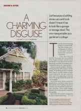 Better Homes & Gardens March 2006 Magazine Article: A CHARMING DISGUISE