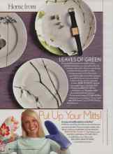 Better Homes & Gardens March 2006 Magazine Article: LEAVES OF GREEN