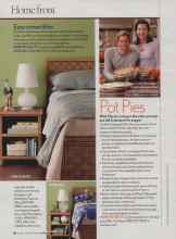 Better Homes & Gardens March 2006 Magazine Article: Pot Pies