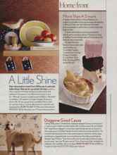 Better Homes & Gardens March 2006 Magazine Article: Doggone Good Cause