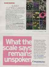 Better Homes & Gardens March 2006 Magazine Article: SUNNY CUTTING GARDEN