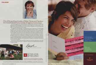 Better Homes & Gardens March 2006 Magazine Article: Page 12