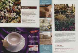 Better Homes & Gardens March 2006 Magazine Article: Page 107