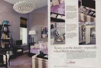 Better Homes & Gardens March 2006 Magazine Article: Page 155