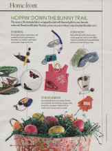 Better Homes & Gardens April 2006 Magazine Article: HOPPIN' DOWN THE BUNNY TRAIL