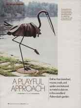 Better Homes & Gardens April 2006 Magazine Article: A PLAYFUL APPROACH