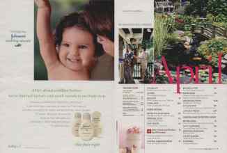 Better Homes & Gardens April 2006 Magazine Article: Page 6
