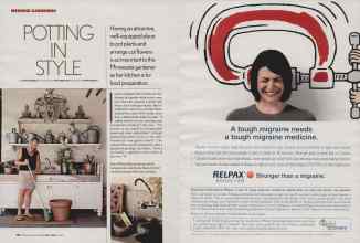 Better Homes & Gardens April 2006 Magazine Article: Page 118