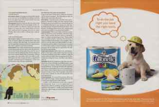 Better Homes & Gardens April 2006 Magazine Article: Page 178