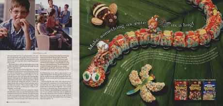 Better Homes & Gardens April 2006 Magazine Article: Page 186