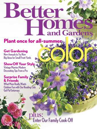 Better Homes & Gardens May 2006 Magazine Cover