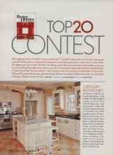 Better Homes & Gardens May 2006 Magazine Article: Better Homes and Gardens TOP 20 CONTEST