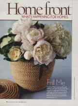Better Homes & Gardens May 2006 Magazine Article: Frill Me