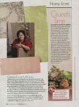 Better Homes & Gardens May 2006 Magazine Article: Crunch Time