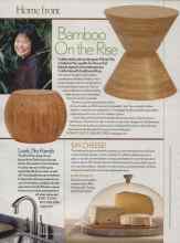 Better Homes & Gardens May 2006 Magazine Article: SAY CHEESE!