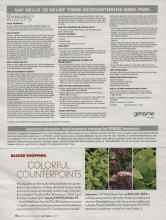 Better Homes & Gardens May 2006 Magazine Article: COLORFUL COUNTERPOINTS