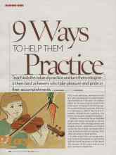 Better Homes & Gardens May 2006 Magazine Article: 9 Ways TO HELP THEM Practice