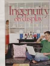 Better Homes & Gardens May 2006 Magazine Article: Ingenuity on display