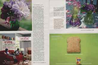 Better Homes & Gardens May 2006 Magazine Article: Page 122