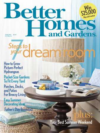 Better Homes & Gardens June 2006 Magazine Cover
