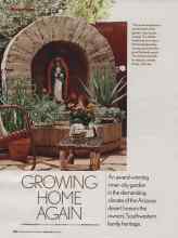 Better Homes & Gardens June 2006 Magazine Article: GROWING HOME AGAIN