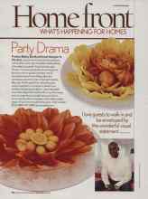 Better Homes & Gardens June 2006 Magazine Article: Party Drama