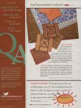 Better Homes & Gardens June 2006 Magazine Article: SLICES OF SUMMER