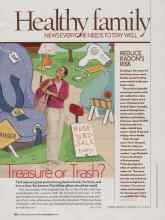 Better Homes & Gardens June 2006 Magazine Article: Treasure or Trash?