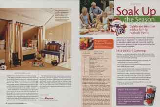Better Homes & Gardens June 2006 Magazine Article: Page 60