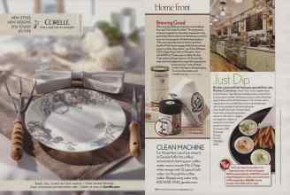 Better Homes & Gardens June 2006 Magazine Article: Page 123