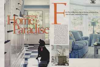 Better Homes & Gardens June 2006 Magazine Article: Coming Home to Paradise