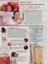 Better Homes & Gardens July 2006 Magazine Article: Mocktails