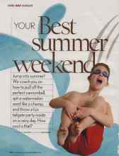 Better Homes & Gardens July 2006 Magazine Article: KER-SPLASH!