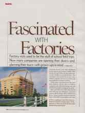 Better Homes & Gardens July 2006 Magazine Article: Fascinated WITH Factories