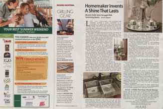 Better Homes & Gardens July 2006 Magazine Article: Page 216