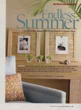Better Homes & Gardens August 2006 Magazine Article: Endless Summer