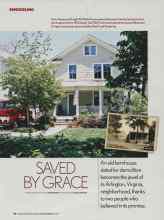Better Homes & Gardens August 2006 Magazine Article: SAVED BY GRACE