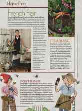 Better Homes & Gardens August 2006 Magazine Article: IT'S A WASH