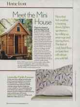 Better Homes & Gardens August 2006 Magazine Article: Meet the Mini House