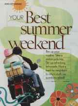 Better Homes & Gardens August 2006 Magazine Article: GET YOUR MOTOR RUNNIN'