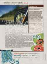 Better Homes & Gardens August 2006 Magazine Article: SLICES OF SUMMER