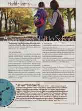 Better Homes & Gardens August 2006 Magazine Article: A Seamless Start to School