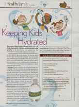 Better Homes & Gardens August 2006 Magazine Article: Keeping Kids Hydrated